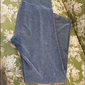 Pink Victoria's Secret velour sweat pants S